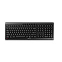 CHERRY Stream juhtmevaba klaviatuur Universaalne RF juhtmevaba + USB QWERTY USA rahvusvaheline must