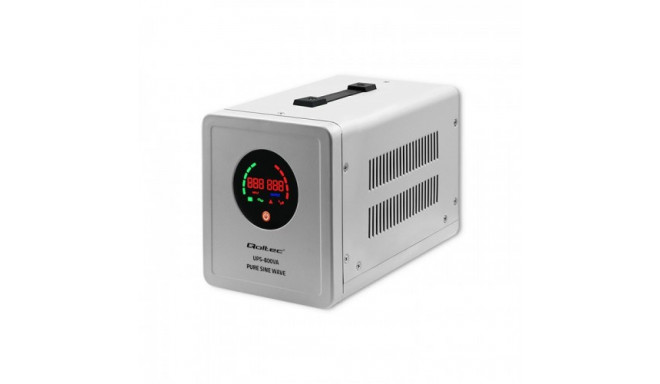 Qoltec 50720 katkematu toiteallikas UPS 800VA/560W | 12/230V muundur AVR-iga