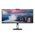 AOC V5 CU34V5CW/BK LED ekraan 86.4 cm (34") 3440 x 1440 pikslit Lai Quad HD Must