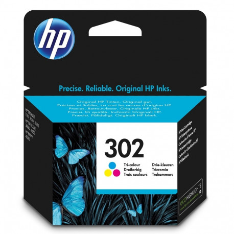 HP 302 kolmevärviline originaaltindikassett
