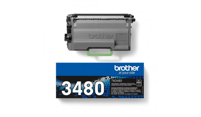 Brother TN-3480 toonerikassett 1 tk originaal must