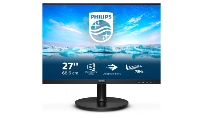 Philips V Line 272V8LA/00 computer monitor 68.6 cm (27") 1920 x 1080 pixels Full HD LED Black