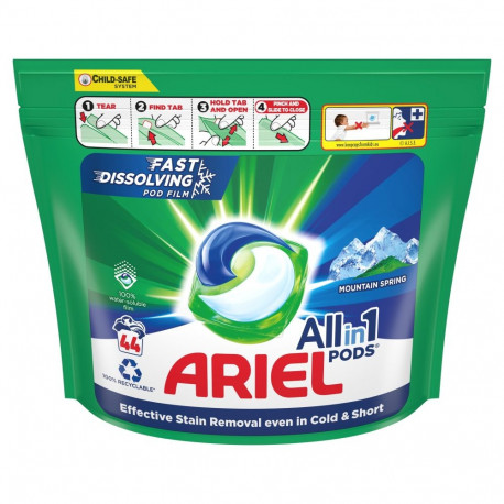 Ariel Mountain Spring pesukapslid 44 tk