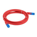 LANBERG patchcord cat.6A FTP 0.5m red