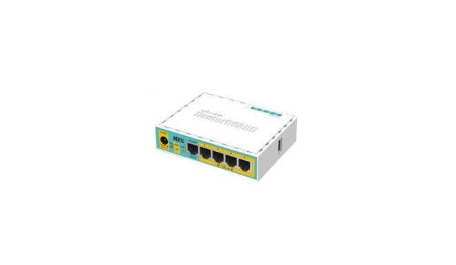 Mikrotik hEX PoE lite wired router Fast Ethernet White