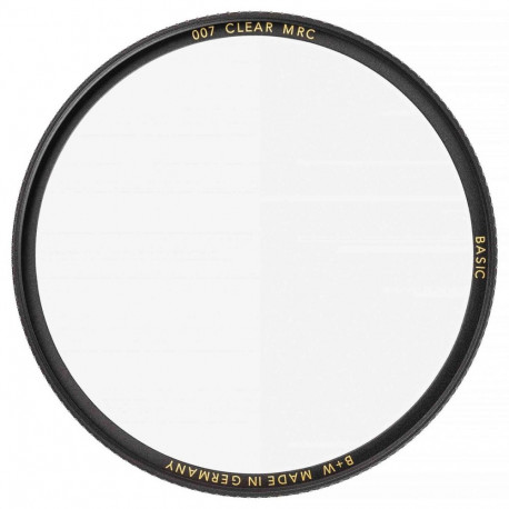 B+W 72mm MRC Basic läbipaistev filter