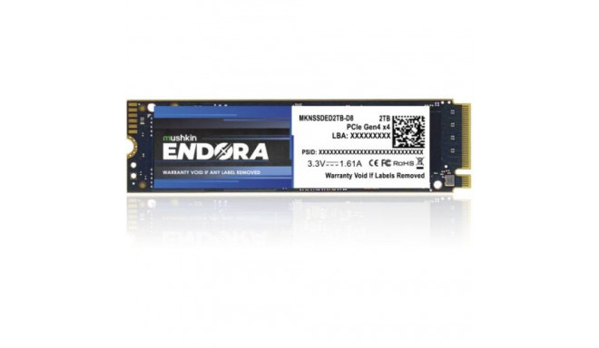 "M.2 2TB Mushkin Endora NVMe PCIe4.0 x 4"