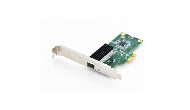 Digitus SFP Gigabit Ethernet PCI Express Card 32-bit, low profile bracket, Intel WGI210 chipset DN-1