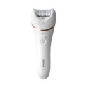 Philips Philips Satinelle Advanced Wet&Dry epilator BRE740/10 For legs and body, Cordless, 9 acc