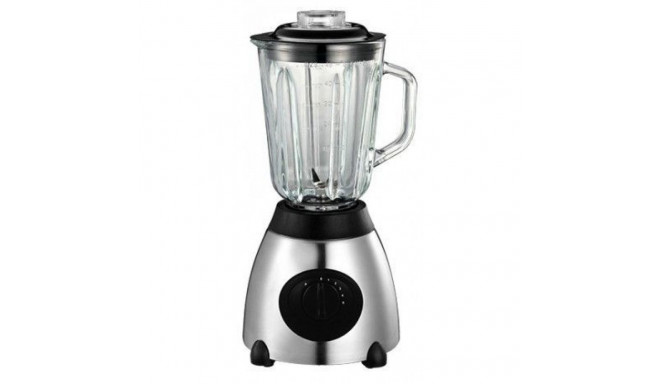 Adler Blender AD 4070 Tabletop, 600 W, Jar material Glass, Jar capacity 1.5 L, Black/Stainless steel