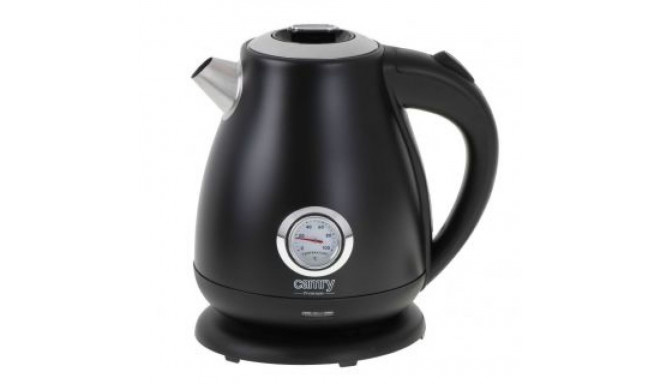 Camry Kettle with a thermometer CR 1344 Electric, 2200 W, 1.7 L, Stainless steel, 360 rotational bas