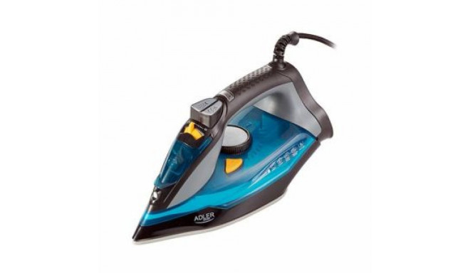 Adler Iron AD 5032 Blue/Grey, 3000 W, Steam Iron, Continuous steam 45 g/min, Steam boost performance