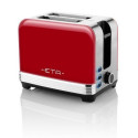 ETA Storio Toaster 916690030 Power 930 W, Housing material Stainless steel, Red