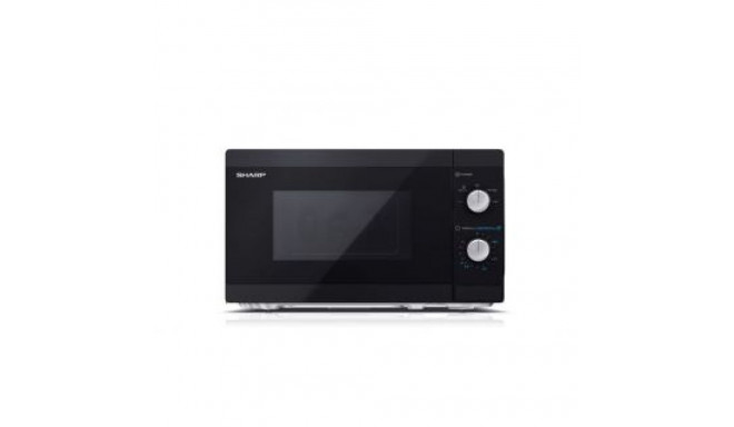 Sharp Microwave Oven YC-MS01E-B Free standing, 20 L, 800 W, Black