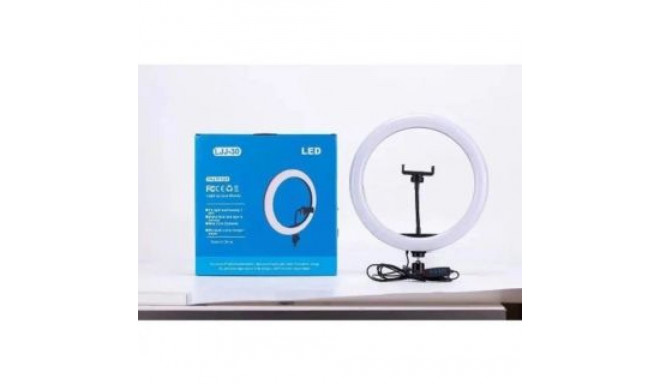 Elight SR12 31cm LED Light Ring with Smartphone holder + BT remote Black