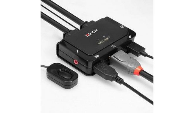 LINDY NET SWITCH KVM USB HDMI/42344