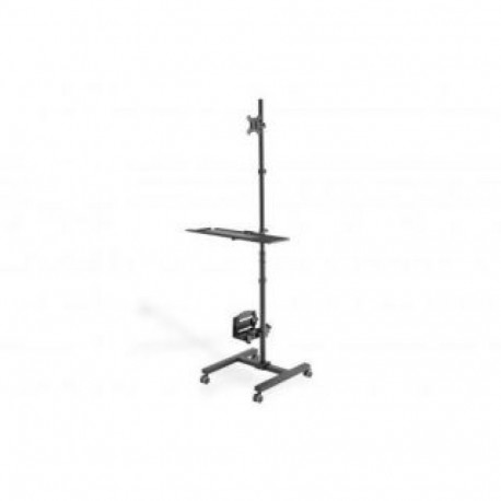 Digitus Mobile workstation with individual height adjustment DA-90374, 17-32 ", Monitor Mount, PC Ho
