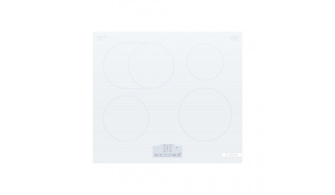 Bosch | Hob | PIF612BB1E | Induction | Number of burners/cooking zones 4 | Touch | Timer | White