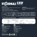 COB LED TAPE / Continuous lighting LED tape / without dots