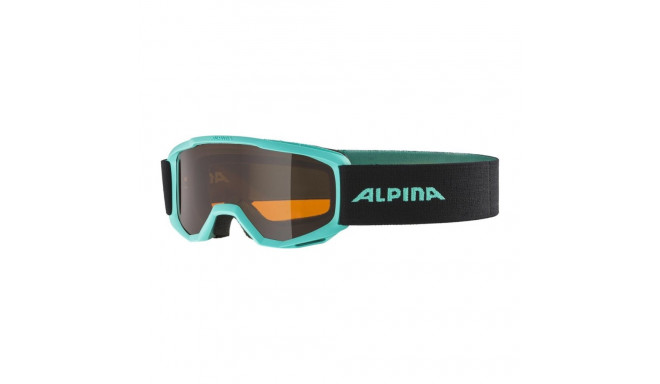 Alpina Piney Aqua Matt Orange S2 children's winter sports goggles