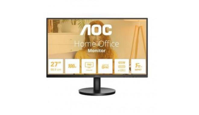 AOC LCD Monitor||27B3CA2|27"|Business|Panel IPS|1920x1080|16:9|100 Hz|Matte|1 ms|Speakers|Tilt|27B3C