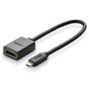 Ugreen Ugreen cable adapter cable HDMI adapter - micro HDMI 19 pin 20cm black (20134)