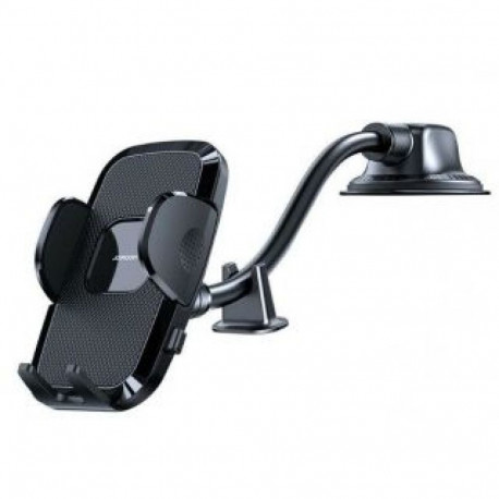 Joyroom Car Phone Holder with Flexible Arm for Dashboard Window Black