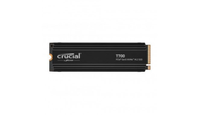 Crucial SSD||T700|1TB|M.2|PCIE|NVMe|TLC|Write speed 9500 MBytes/sec|Read speed 11700 MBytes/sec|TBW 