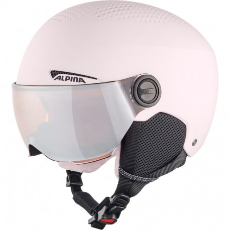 talvine kiiver Alpina Zupo Visor Q-Lite roosa matt 51-55