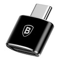 Baseus USB uz USB Type-C 2.4A adapteris (melns)