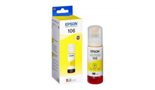 EPSON Ecotank 106 Ink Bottle, Yellow