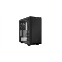be quiet! computer case ATX/mATX Semi-Tower Box Pure Base 600 Window, black