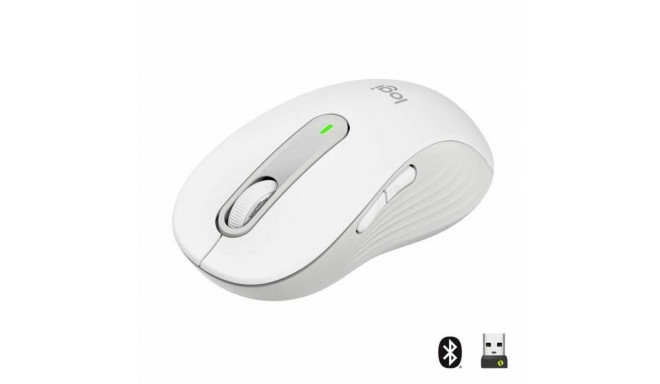 Bezvadu Pele Logitech Signature M650 Balts