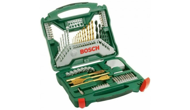 Puurikomplekt BOSCH 2 607 019 329 Transpordiümbris (70 Ühikut)