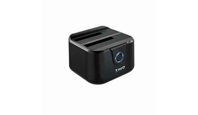 Dock Station Dual TooQ TQDS-802B 2.5" / 3.5" SATA USB 3.0 Чёрный