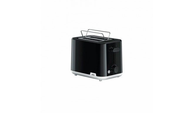 Toaster Braun HT 1010 BK 900W Black/Silver