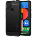 Spigen kaitseümbris Rugged Armor Google Pixel 4a 5G, must
