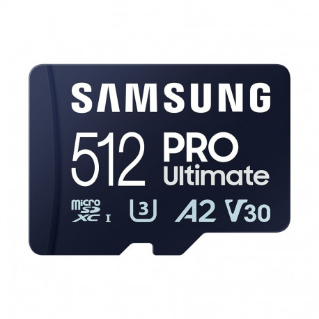 Mälukaart Samsung 512GB PRO Ultimate MicroSD+adapter