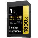 LEXAR SDXC PRO 1800X U3 UHS-II R280/W210 (V60) 1TB