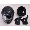 MOTORCYCLE HELMET HD-09B SIZEXL BLACK