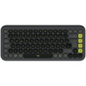 LOGITECH POP ICON KEYS - GRAPHITE - US INT'L - BT - INTNL-973