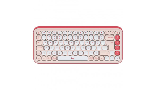 LOGITECH POP ICON KEYS - ROSE - US INT'L - BT - INTNL-973