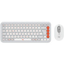 LOGITECH POP ICON COMBO - OFF WHITE - US INT'L - BT - INTNL-973