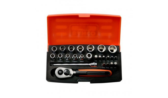 Bahco ¼” Socket set