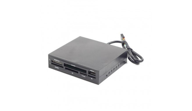 Gembird Internal USB card reader/writer, black