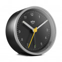 Braun BC12SB Quartz alarm clock Black, Silver