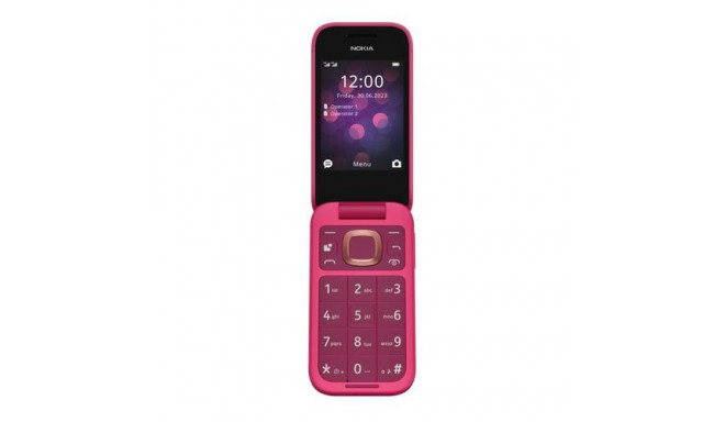 HMD Nokia 2660 Flip - 4G, VoLTE, 2,8&quot;+1,77&quot;, 0,3MP, 48MB/128MB, Pop Pink