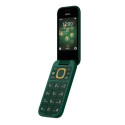 HMD Nokia 2660 Flip - 4G, VoLTE, 2,8&quot;+1,77&quot;, 0,3MP, 48MB/128MB, Lush Green