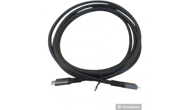 "ALLNET Kabel USB-C 3.1 5,0m C(St)/C(St) black 10G/5A Gen 2 E-Marker Chip aktives PD USB-C"