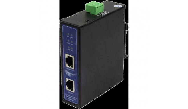 "NET Z ALLNET PoE Injektor Industrial MultiGigabit • PoE BT mit Power-Booster (15,4W/30W/90W) • DIN 